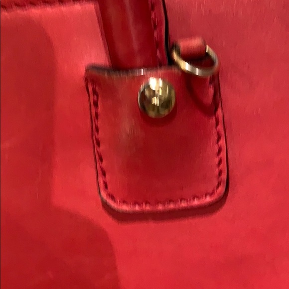 Alexander McQueen handbag.  Red Thick Leather. - Picture 14 of 16